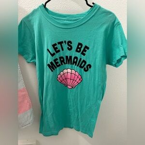 Let’s be mermaids t-shirt
